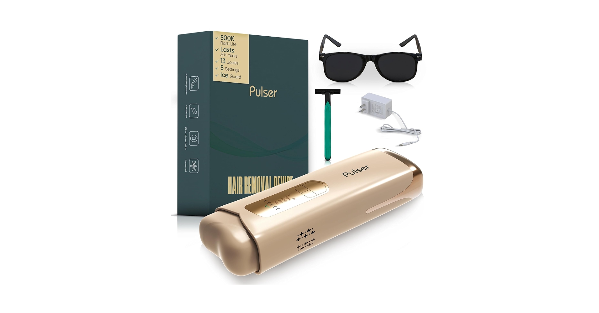 IPL光脱毛器 Adoric IPL  Depilator ADORIC BEAUTY 【すぐに使えるP15倍】 高評価☆4.4 脱毛器 光